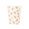 8 GOBELETS PEACHY ROSE, PECHES ET IVOIRE 255 ML 