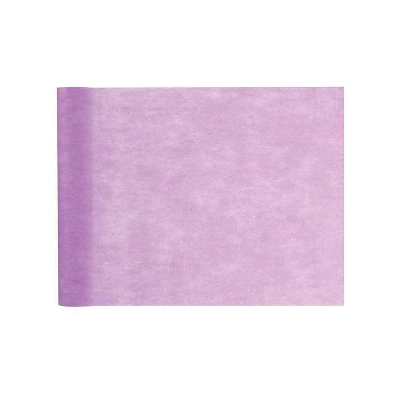 CHEMIN DE TABLE LILAS OU LAVANDE 30 CM X 10 METRES CHEMIN DE TABLE LILAS OU LAVANDE 30 CM X 10 METRES