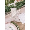 12 PAILLES FAIRY (FEE) WORLD  BLANC ET ROSE PASTEL
