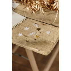 CONFETTIS GOLD'N AGE 50 OR ET LIN