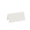 10 MARQUES-PLACE EFFET LIN BEIGE ET OR 8 X 4 CM 