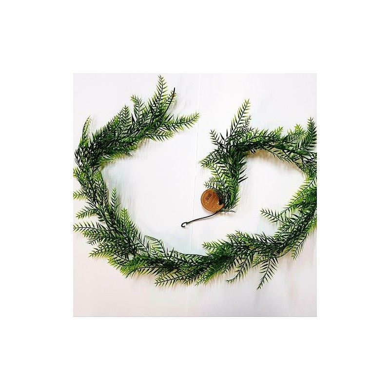 DECORATION GUIRLANDE DE FOUGERES VERT 180 CM 