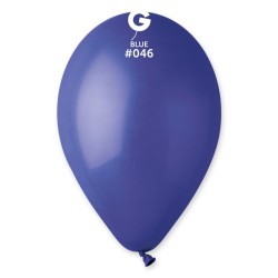 50 BALLONS BLEU ROI BIO LATEX 30CM 