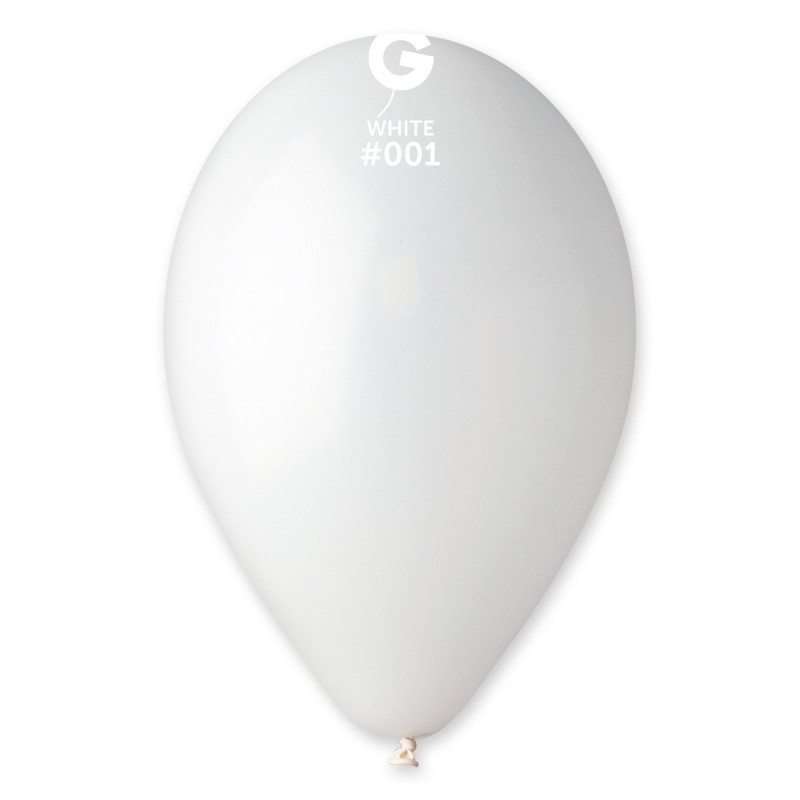 10 BALLONS BLANC 001 BIO LATEX 30 CM 10 BALLONS BLANC 001 BIO LATEX 30 CM