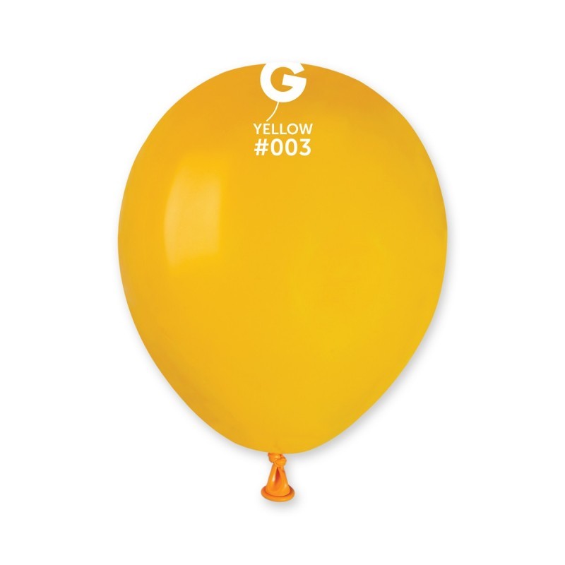 50 BALLONS JAUNE YELLOW LATEX 13 CM 50 BALLONS JAUNE YELLOW LATEX 13 CM