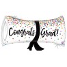 BALLON METALLIQUE DIPLOME CONGRATS GRAD ! 79 CM 
