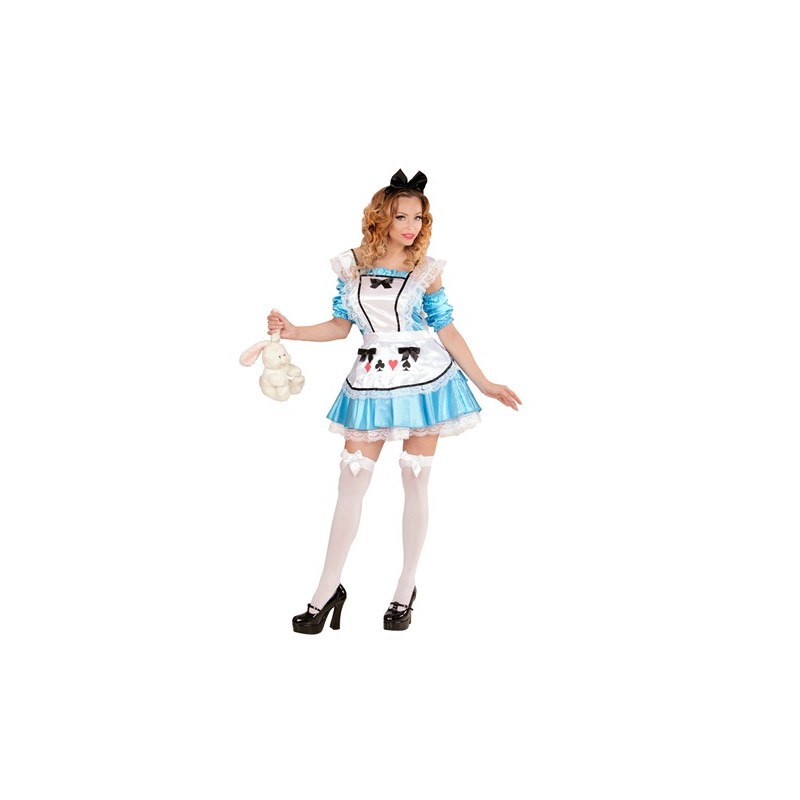 DEGUISEMENT MISS ALICE WONDERLAND GIRL BLEU TAILLE XL DEGUISEMENT MISS ALICE WONDERLAND GIRL BLEU TAILLE XL