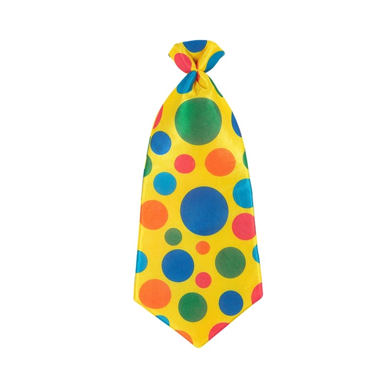 CRAVATE GRAND MODELE CLOWN MULTICOLORE CRAVATE GRAND MODELE CLOWN MULTICOLORE