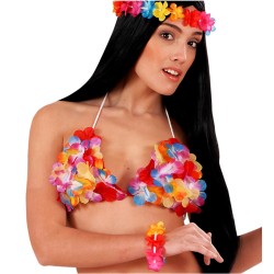 SOUTIEN GORGE HAWAI FLEURS