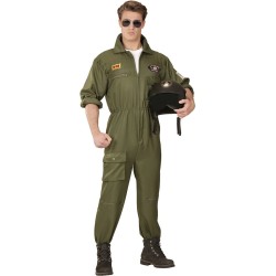 DEGUISEMENT DE PILOTE DE CHASSE OU AVIATEUR  TAILLE L