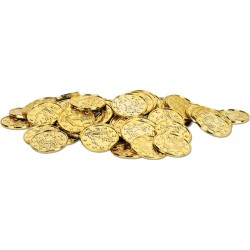 100 PIECES EN OR 