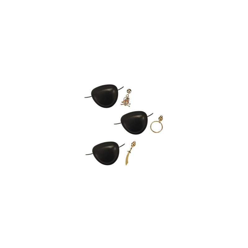SET PIRATE ( BANDEAU ET BOUCLE D'OREILLE ) MODEL ASSORTIS SET PIRATE ( BANDEAU ET BOUCLE D'OREILLE ) MODEL ASSORTIS