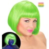 PERRUQUE CARRE AVEC FRANGE VALENTINA VERT FLUO 