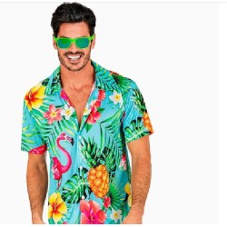 DEGUISEMENT CHEMISE HAWAIE TAILLE XXL