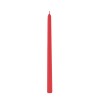2 BOUGIES FLAMBEAU ROUGES 30 CM 