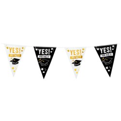 GUIRLANDE PAVILLONS 6 METRES POUR REMISE DE DIPLOME YES YOU DID IT!