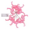 GUIRLANDE LUMINEUSE DE 10 LEDS DE FLAMANT ROSE 140 CM 