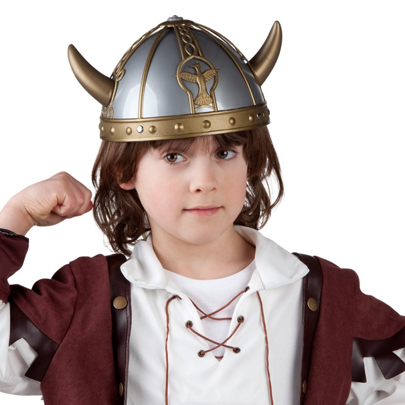 CASQUE VIKING ENFANT JORD OU GROS GAULOIS ( PETITES CORNES) CASQUE VIKING ENFANT JORD OU GROS GAULOIS ( PETITES CORNES)