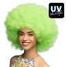 PERRUQUE SUGAR AFRO BOUCLEE VERTE FLUO