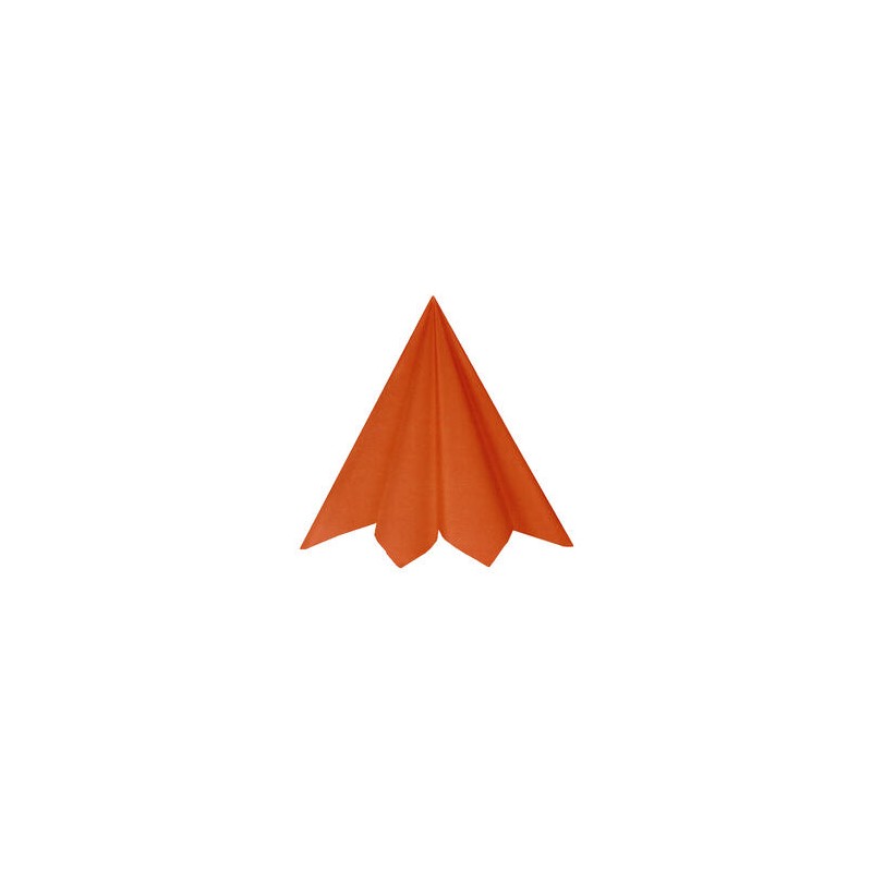 20 SERVIETTES RAINBOW AIRLAID ORANGE 40 X 40 CM 20 SERVIETTES RAINBOW AIRLAID ORANGE 40 X 40 CM