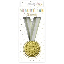 MEDAILLE D'OR D'UNE SUPER ATSEM