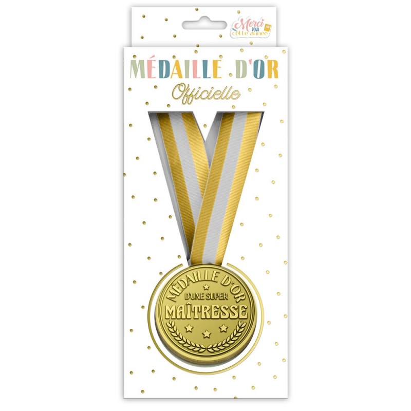 MEDAILLE D'OR D'UNE SUPER MAITRESSE MEDAILLE D'OR D'UNE SUPER MAITRESSE