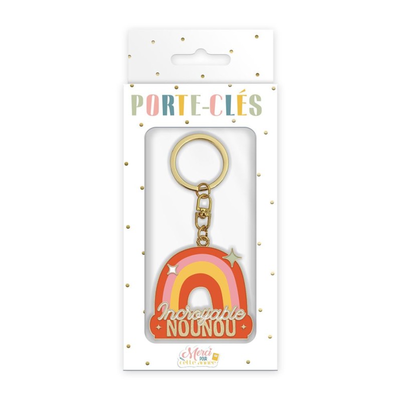PORTE CLES INCROYABLE NOUNOU PORTE CLES INCROYABLE NOUNOU