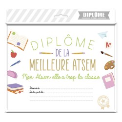 CADRE DIPLOME DE LA MEILLEURE ATSEM