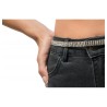 CEINTURE STRASS ARGENT TU - 113CM