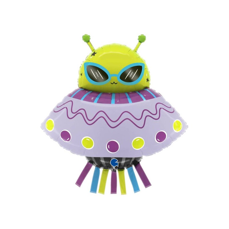 BALLON METALLIQUE ADORABLE ALIEN EXTRA TERRESTRE 74 CM BALLON METALLIQUE ADORABLE ALIEN EXTRA TERRESTRE 74 CM