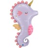 BALLON METALLIQUE HIPPOCAMPE 91 CM 