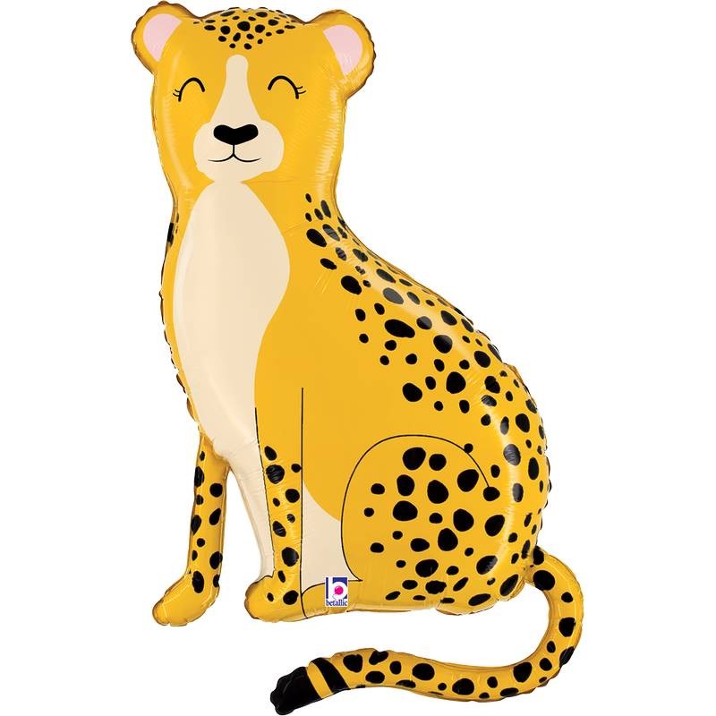 BALLON METALLIQUE LEOPARD 127 CM BALLON METALLIQUE LEOPARD 127 CM