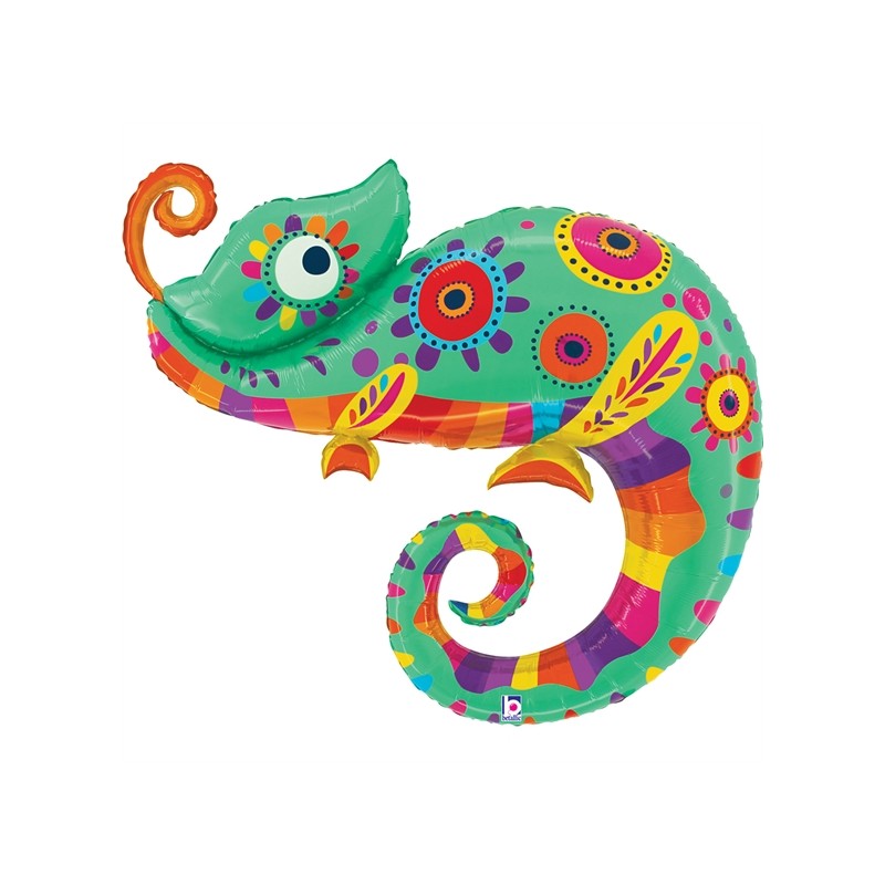 BALLON METALLIQUE CAMELEON 99 CM BALLON METALLIQUE CAMELEON 99 CM
