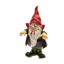 NAIN DE JARDIN ZOMBIE EN POLYRESINE 15 X 11.5 X 31 CM