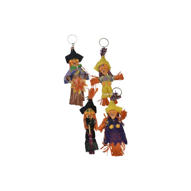 PORTE CLE SORCIERE 13 CM PORTE CLE SORCIERE 13 CM