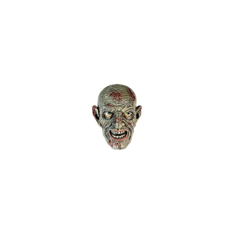 TETE ZOMBIE RESINE 12 X 9,5 X 10 CM TETE ZOMBIE RESINE 12 X 9,5 X 10 CM