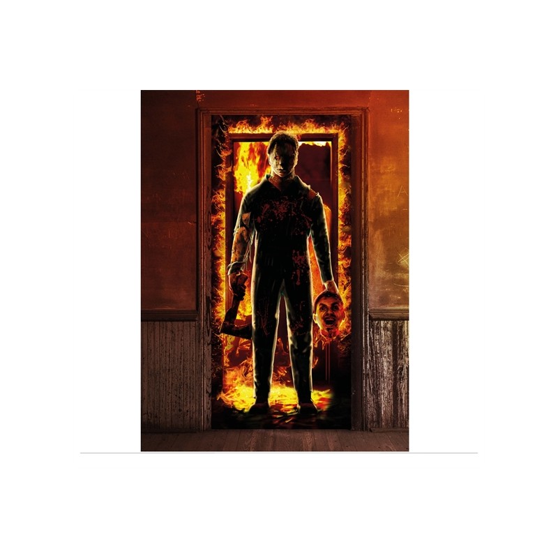 DECORATION HALLOWEEN ASSASIN MYERS 80 X 180 CM DECORATION HALLOWEEN ASSASIN MYERS 80 X 180 CM