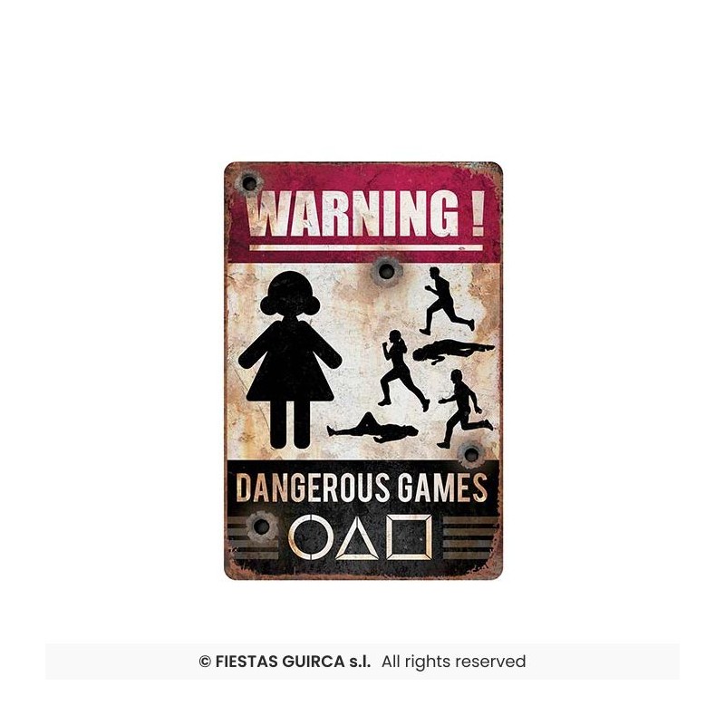 PLAQUE GAMER HALLOWEEN 24X 36 CM PLAQUE GAMER HALLOWEEN 24X 36 CM