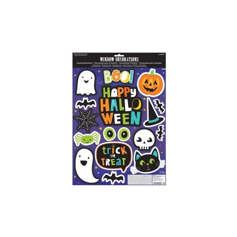 DECORATION FENETRE HAPPY HALLOWEEN PETITS CHATS CITROUILLES FANTOMES ET ARAIGNEE DECORATION FENETRE HAPPY HALLOWEEN PETITS CHATS CITROUILLES FANTOMES ET ARAIGNEE