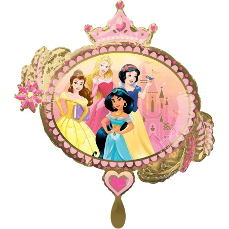 BALLON METALLIQUE  PRINCESSE DISNEY 86 CM X  81 CM 