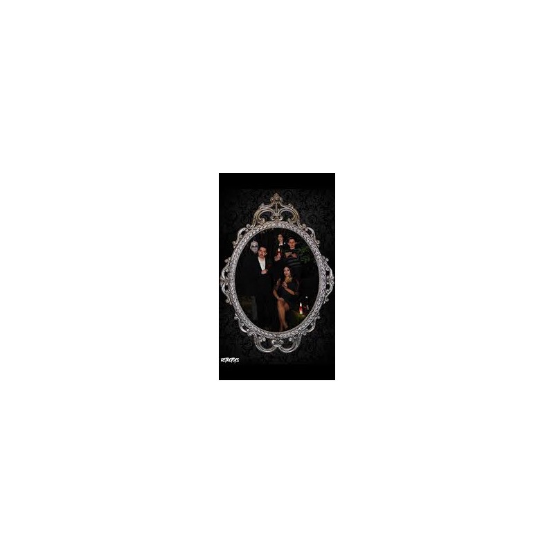 MIROIR HALLOWEEN FAMILLE ADAM'S MIROIR HALLOWEEN FAMILLE ADAM'S
