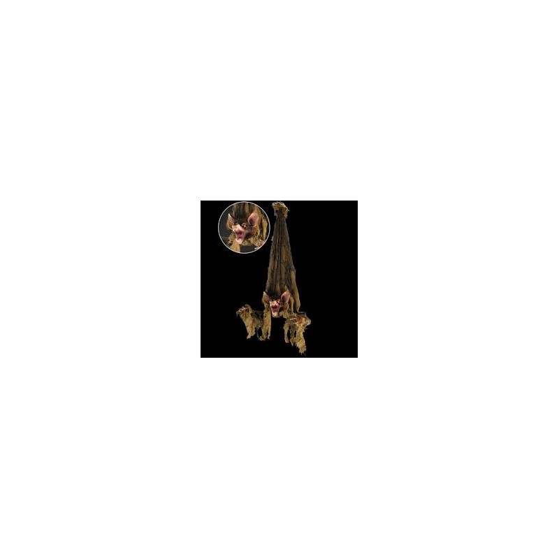 DECORATION HALLOWEEN CHAUVE SOURIS AVEC DENT DE VAMPIRE DECORATION HALLOWEEN CHAUVE SOURIS AVEC DENT DE VAMPIRE