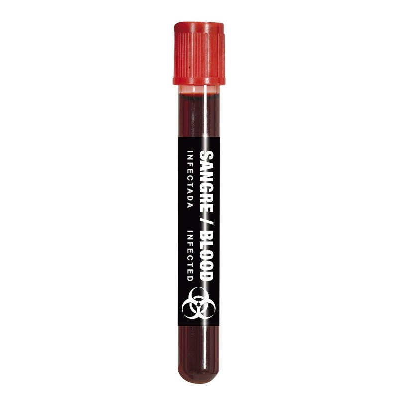BOITE DE 24 TUBES DE FAUX SANG 15 ML BOITE DE 24 TUBES DE FAUX SANG 15 ML