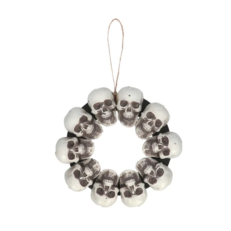 DECORATION COURONNE PIRATE TETE DE MORT DECORATION COURONNE PIRATE TETE DE MORT