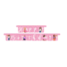 GUIRLANDE LETTRES HAPPY BIRTHDAY BARBIE 300 X 16.5 CM