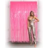 RIDEAU LAMELE ROSE FLUO 2 X 1 M