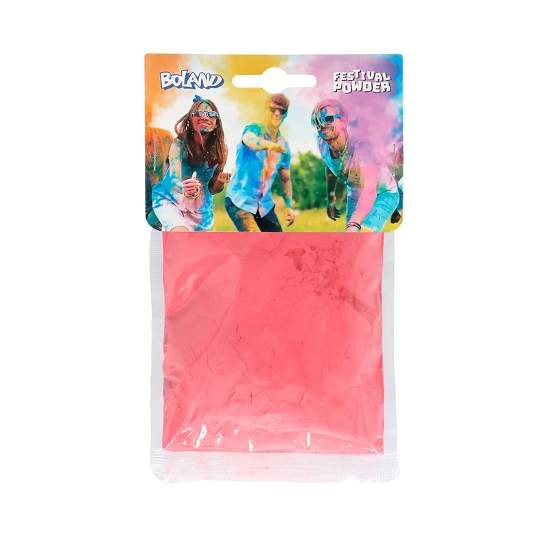 1 SACHET DE POUDRE FESTIVAL HOLI FLUO COULEUR ROSE SACHET 70 G 1 SACHET DE POUDRE FESTIVAL HOLI FLUO COULEUR ROSE SACHET 70 G