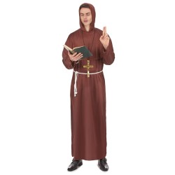 DEGUISEMENT MOINE MARRON OU BRUN TAILLE UNIQUE