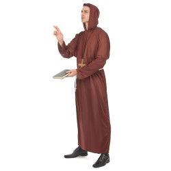 DEGUISEMENT MOINE MARRON OU BRUN TAILLE UNIQUE