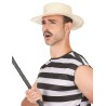 CHAPEAU CANOTIER EN PAILLE 